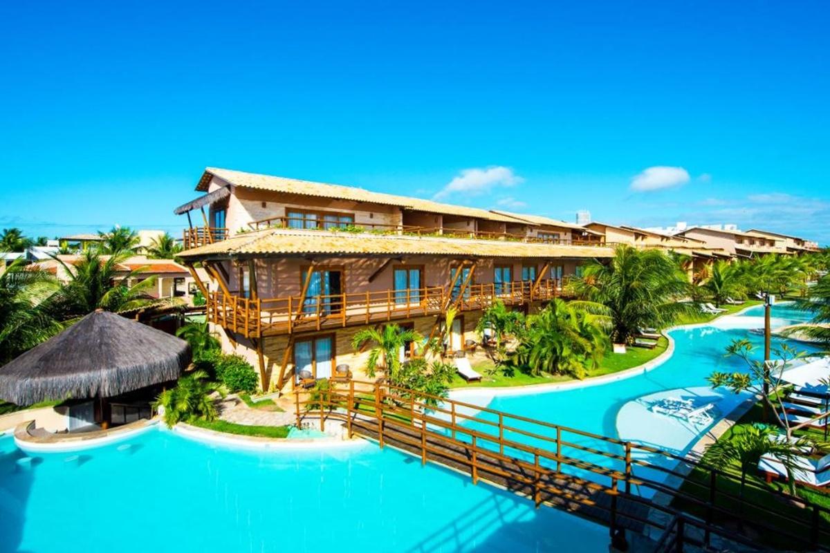 Praia Bonita Resort & Conventions - Praia De Camurupim Tabatinga  Ngoại thất bức ảnh